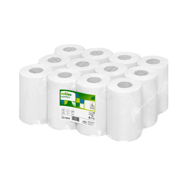 Satino cf1 Reinigungsrolle Mini 1lagig (12x 120m)