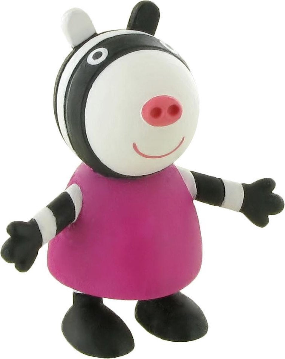 Peppa Pig Zoe Zebra Tortenaufsatz Dekoration 6 cm.