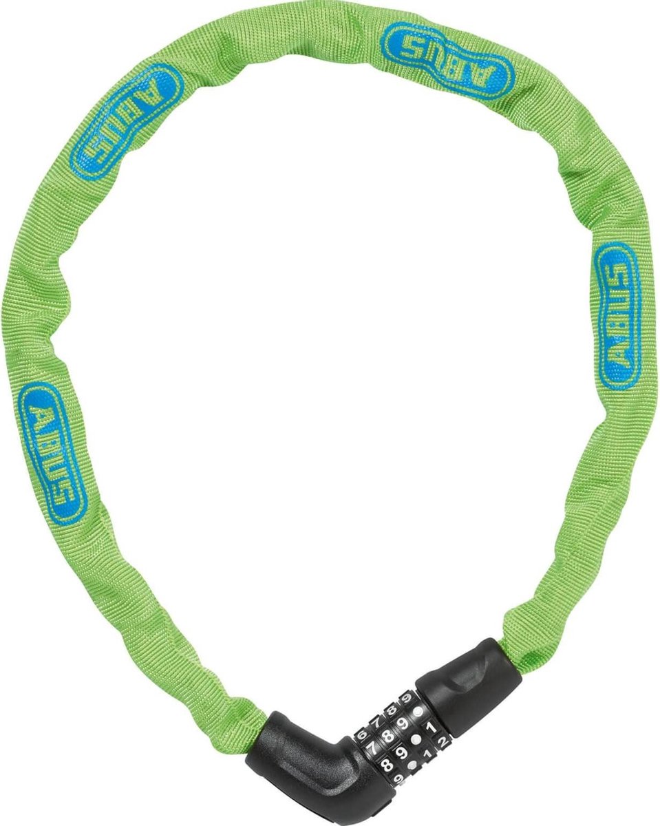 ABUS Grad Kettenschloss 5805C 75 - Grün, 75 cm - Fahrradsicherheit