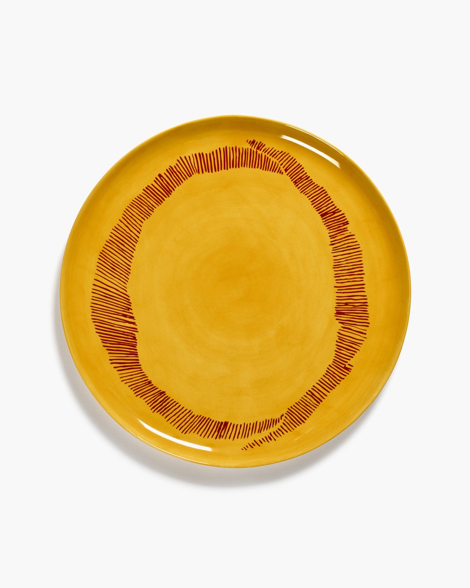 Serax - Ottolenghi Feast - Servierschale - Gelb Rot - 35 ø