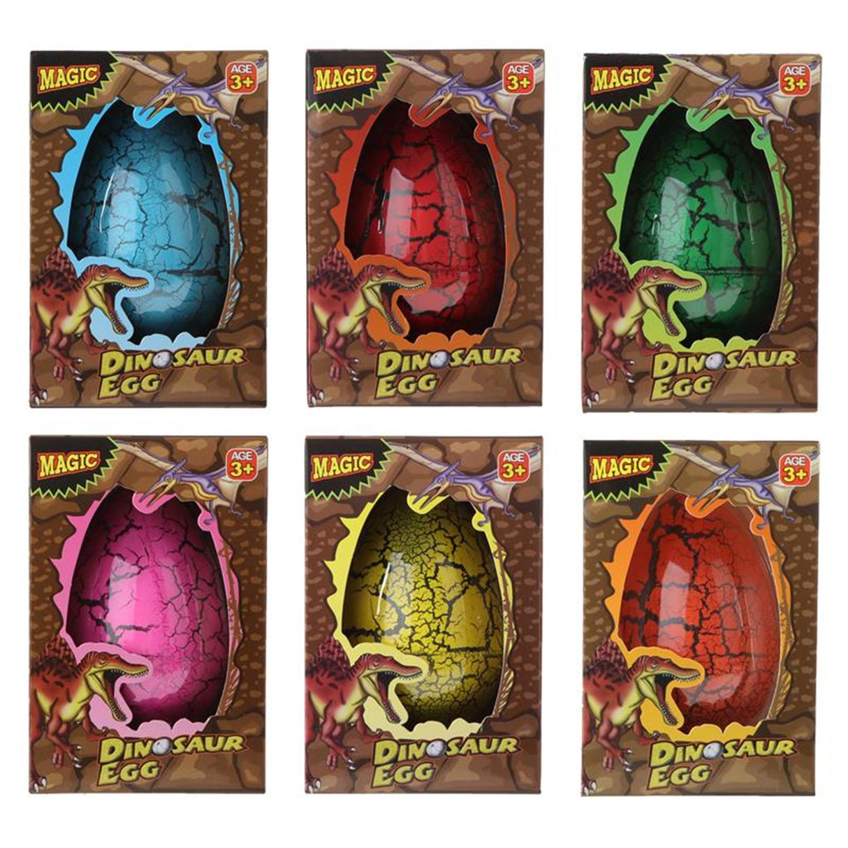 Dino-Wachstumsei 10cm in Box