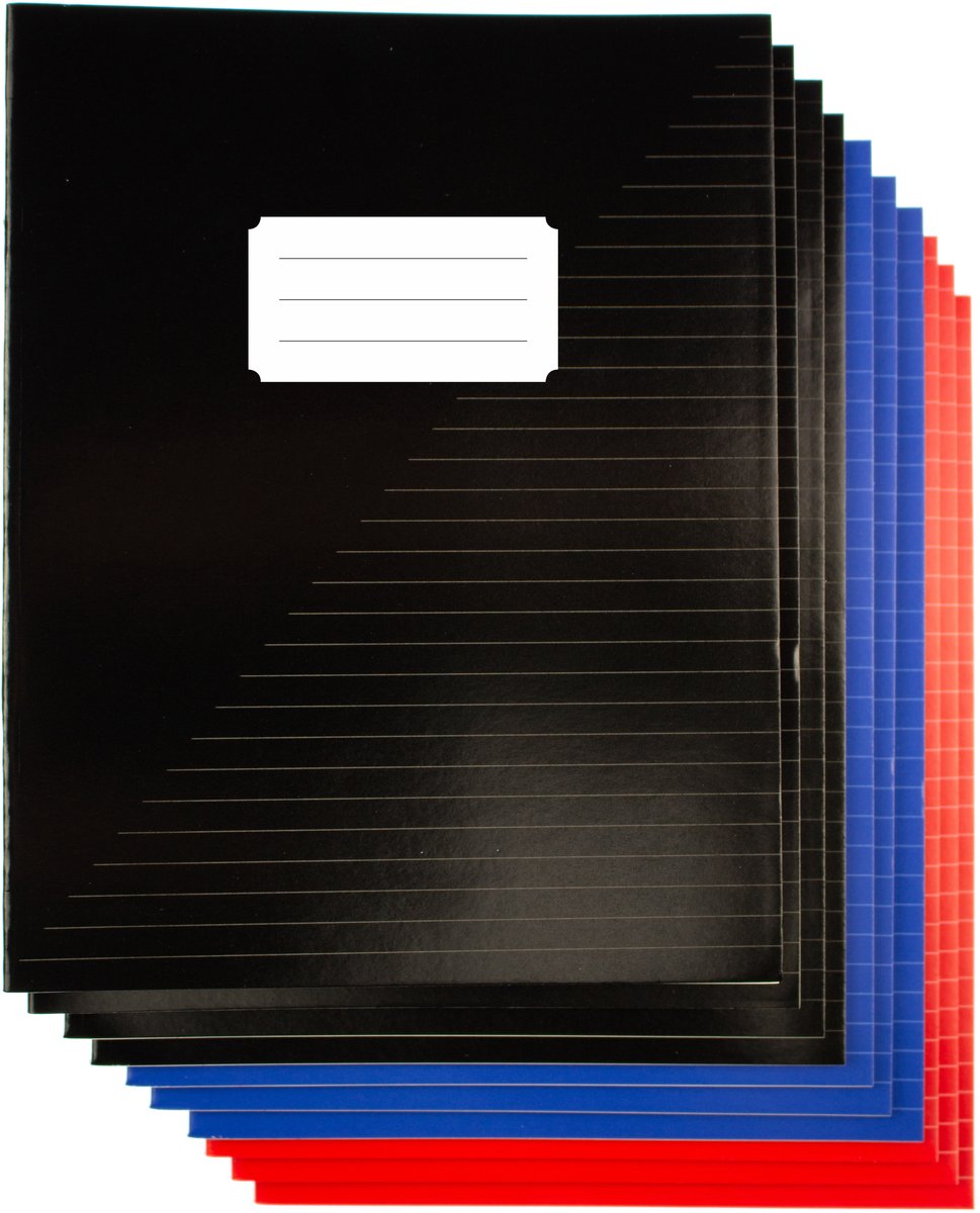 Kangaro-Notizbuch – A5 – liniert – 80 Seiten – 60 Gramm – 10 Stück