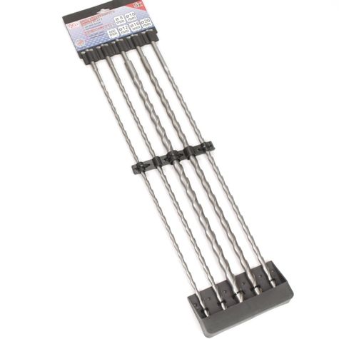 Betonsteinbohrer-Set 5-teilig.