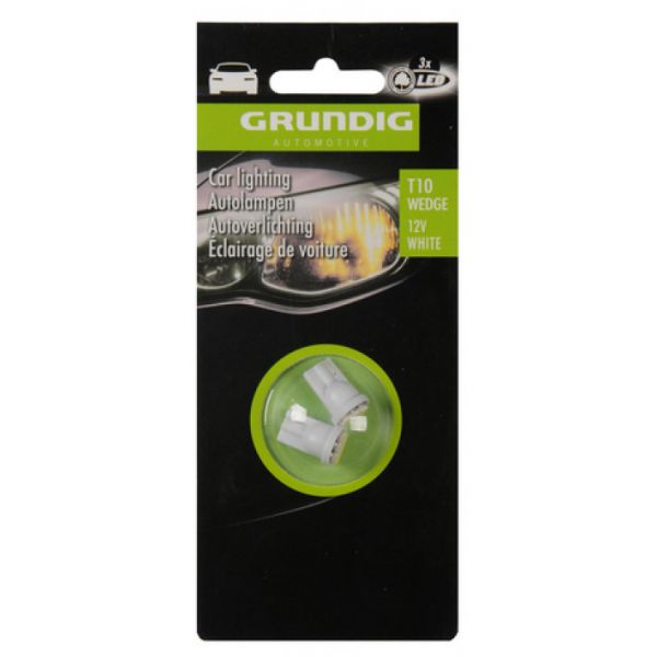 Autolampe 12V 3LED Wedge T10