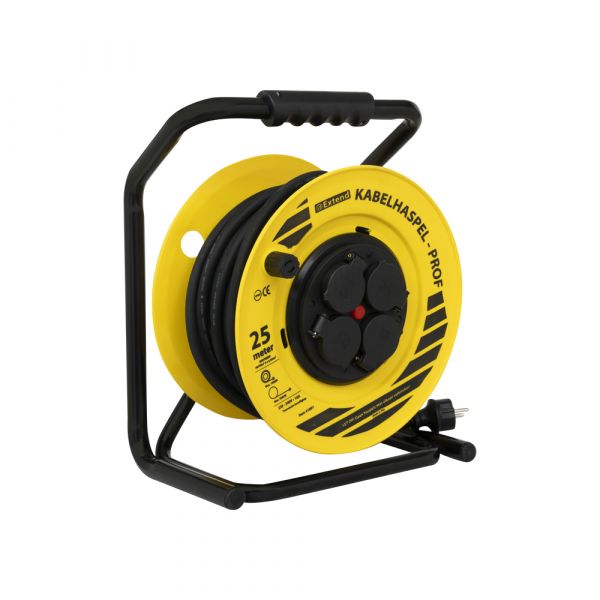 Kabeltrommel Profi 25m. 3x2,5mm. neo.