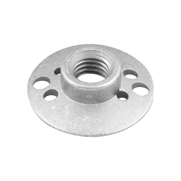 Wolfcraft Flanschmutter | für Winkelschleifer | m14 | 1 Stück - 2456000