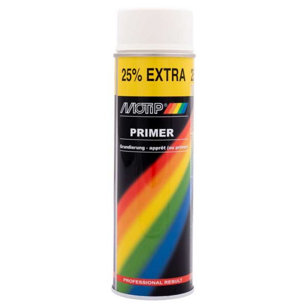 Motip Grundierung weiß, Dose 500 ml.