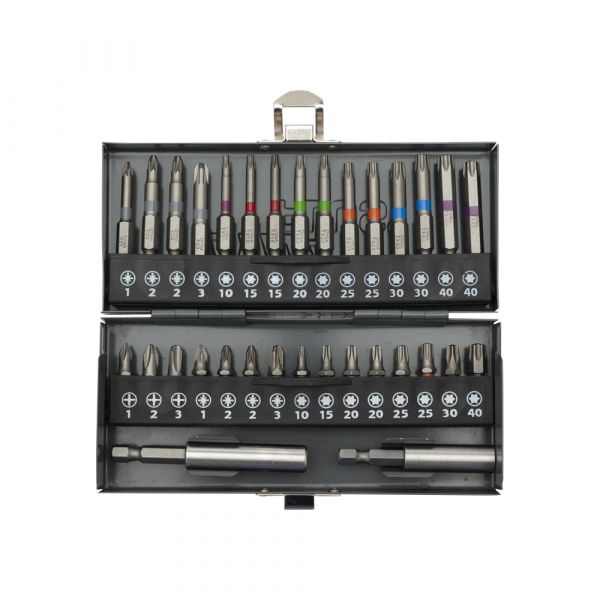 Dynaplus Bit-Set Prof 32-teilig, Dyna-Farbbänder, Metallverpackung – 8938.00.00700
