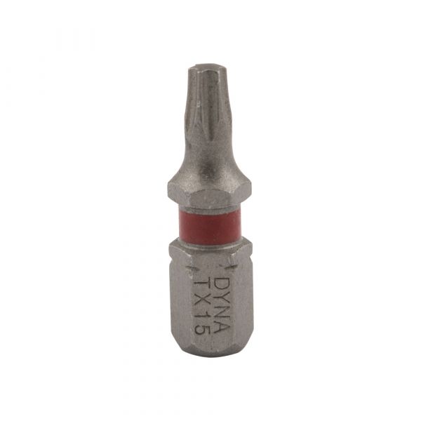 Dynaplus Schraubbit 25 mm TX-15 rot 10x