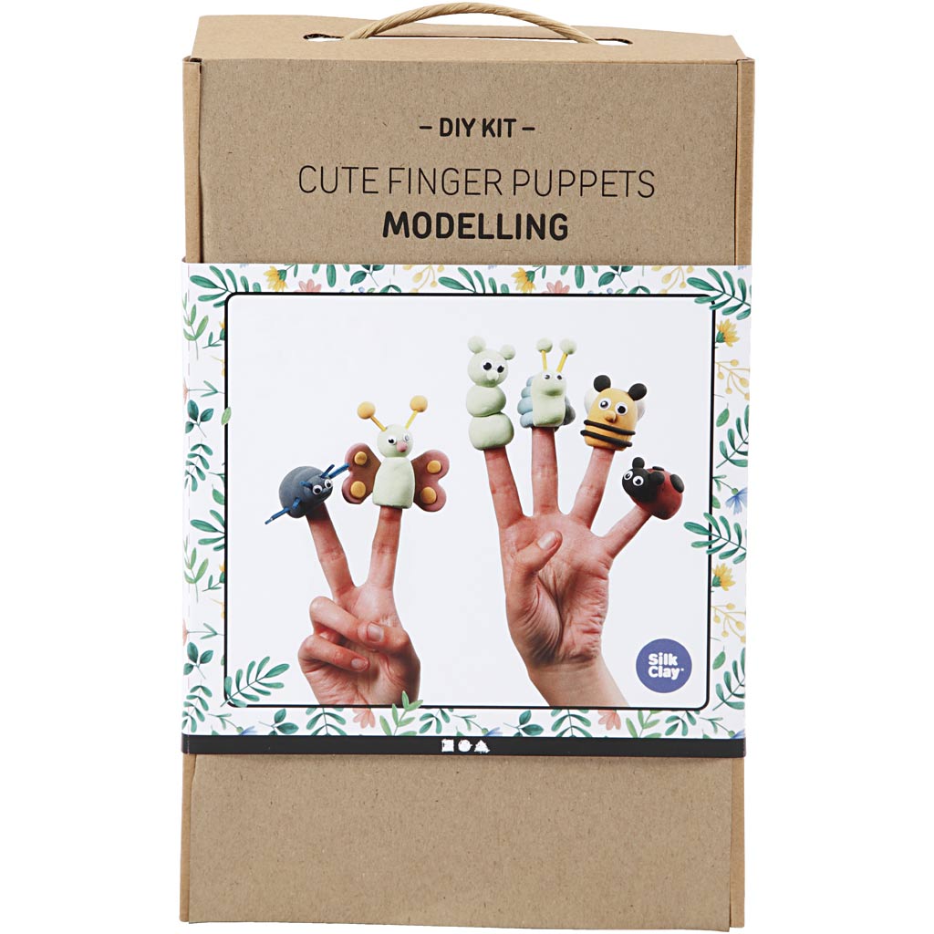 Creativ Company süße Fingerpucker machen Seidenton Kleiset