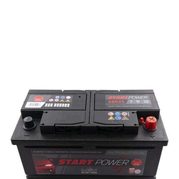 Batterie 12V 80Ah Intt Start.