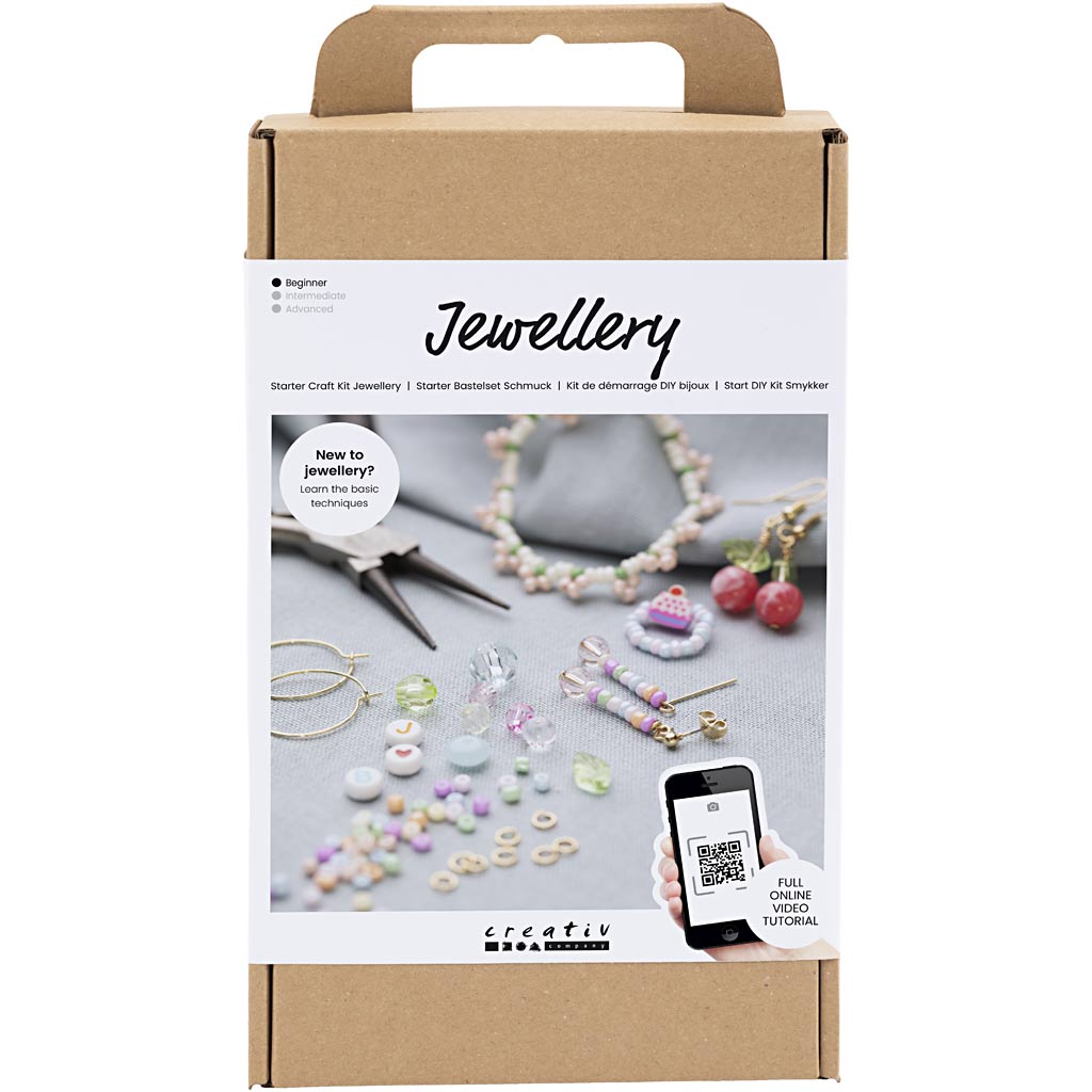 Creativ Company Starter Hobbyset Schmuck mit Perlen