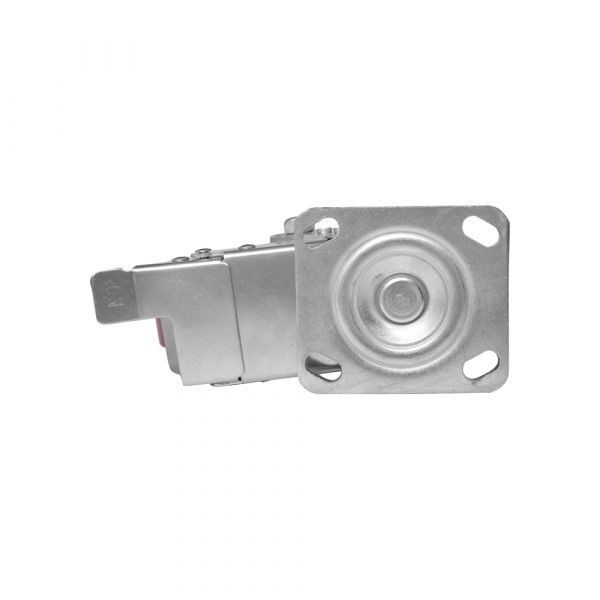 Schwerlast-Lenkrolle mit Bremse 400 kg. 200mm.