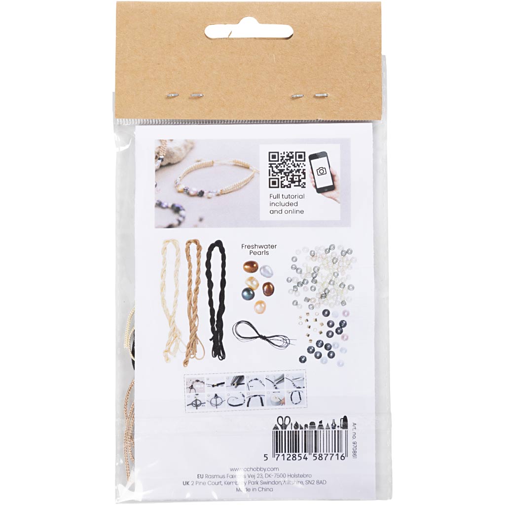 Creativ Company Mini Hobbyset Schmuckarmband mit Schließung