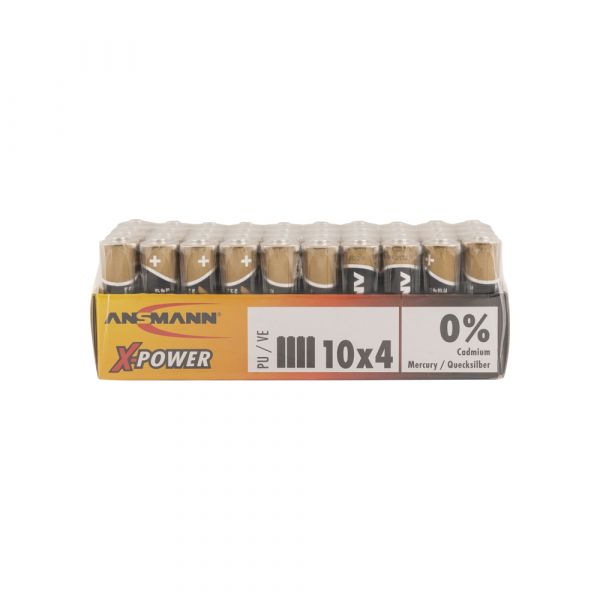Alkalibatterie AA LR6 40 Stk.
