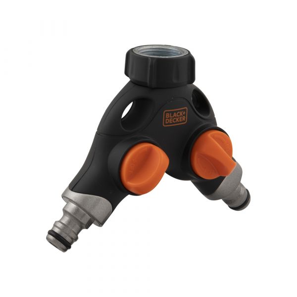 AC 2-Wege-Splitter 3 4 Schwarzdecker