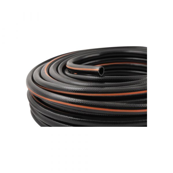 AC-Gartenschlauch 12 mm. 25 Meter schwarzer Decker