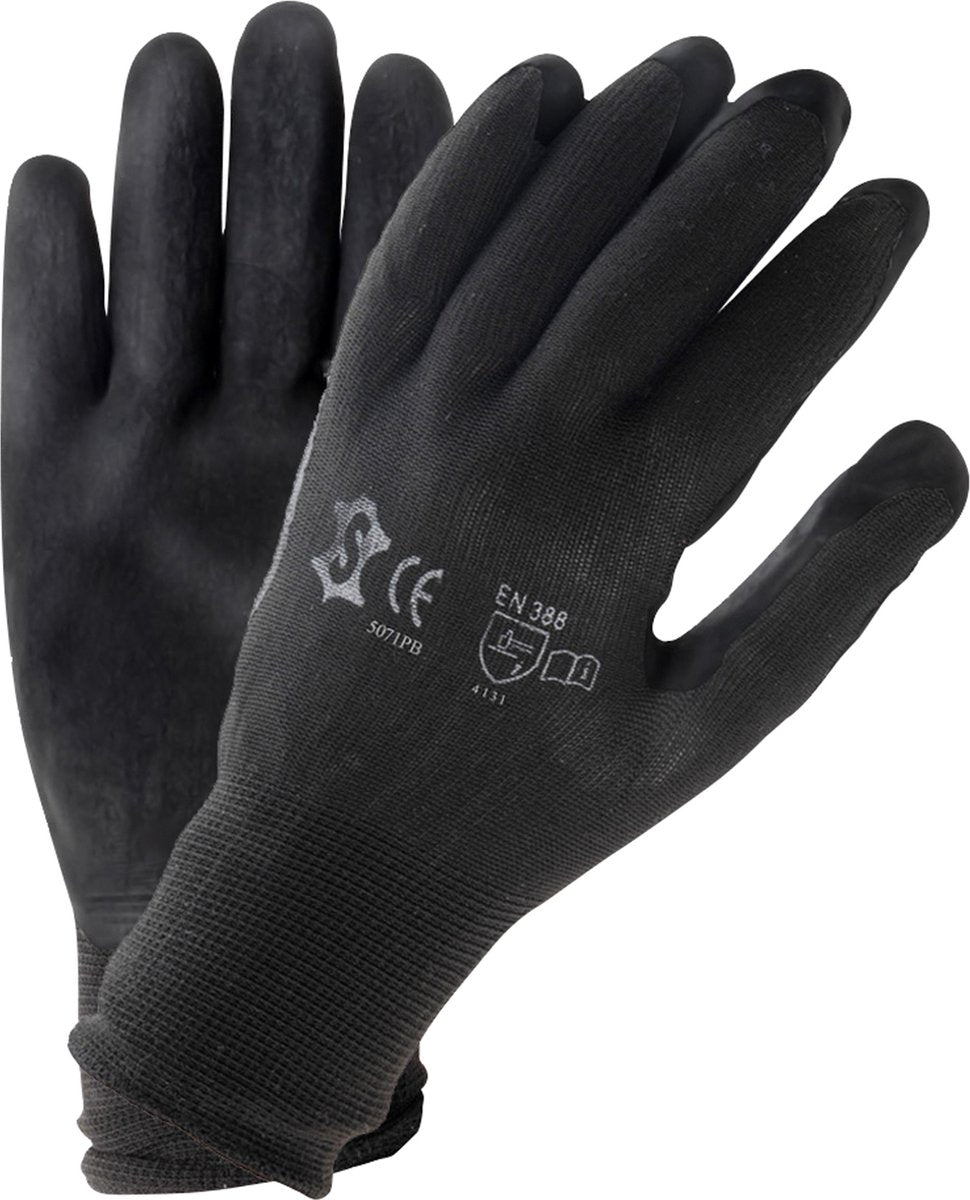 Sacobel handschoenen pu zwart maat 7 (m)