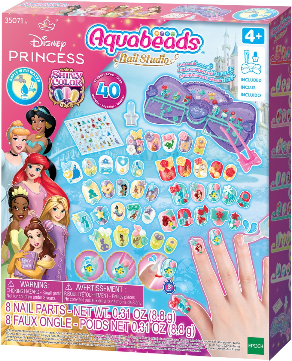 Aquabeads Nagelstudio Disney Prinzessin