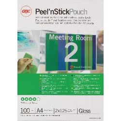 GBC deckt Peel'nStick A4 250 Mu ab
