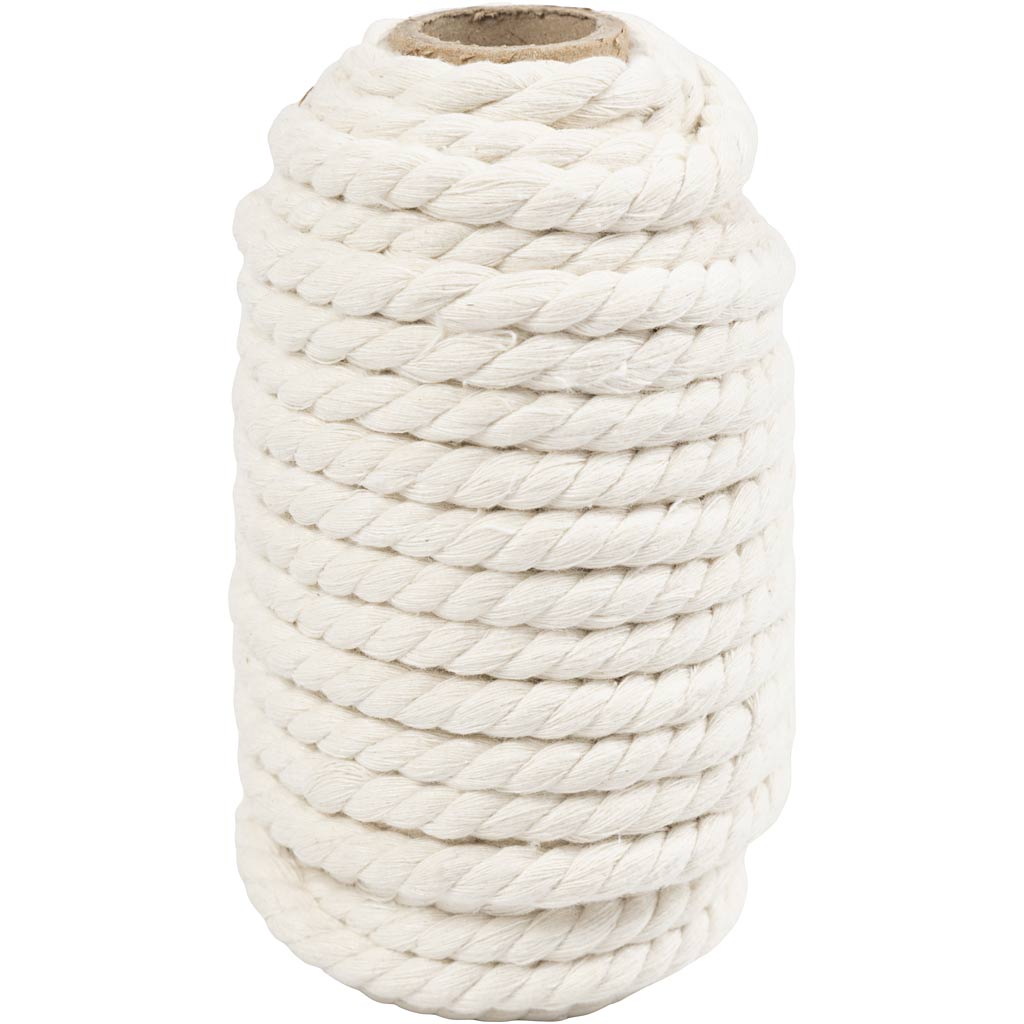 Creativ Company Macrametouw Off-White, 12m