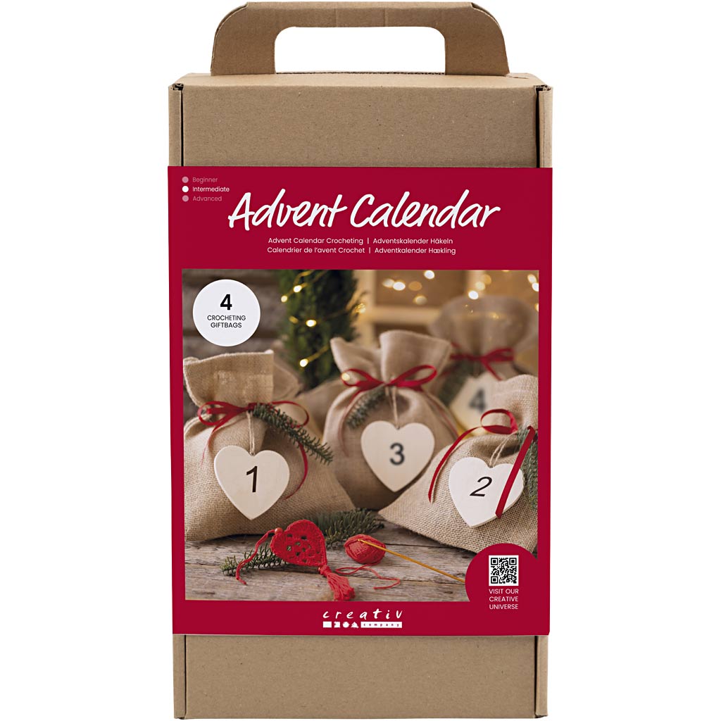 Creativ Company Häkel-Adventskalender, 1 Box