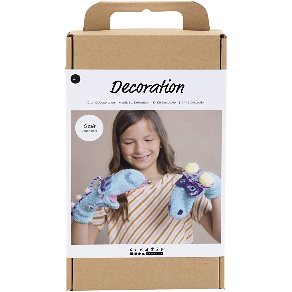 Creativ Company Hobbyset Socken Monster