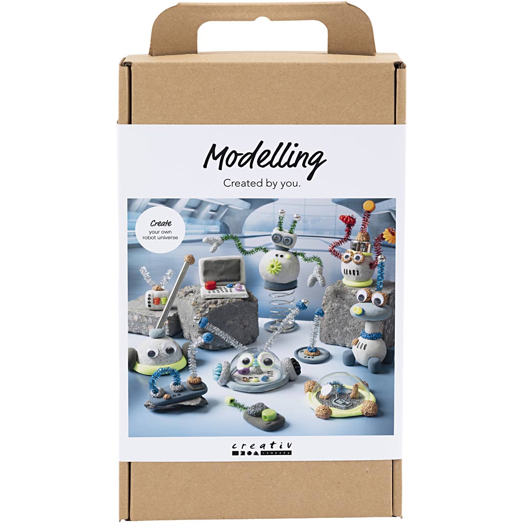 Creativ Company Hobby-Set Roboter-Bildhauerei