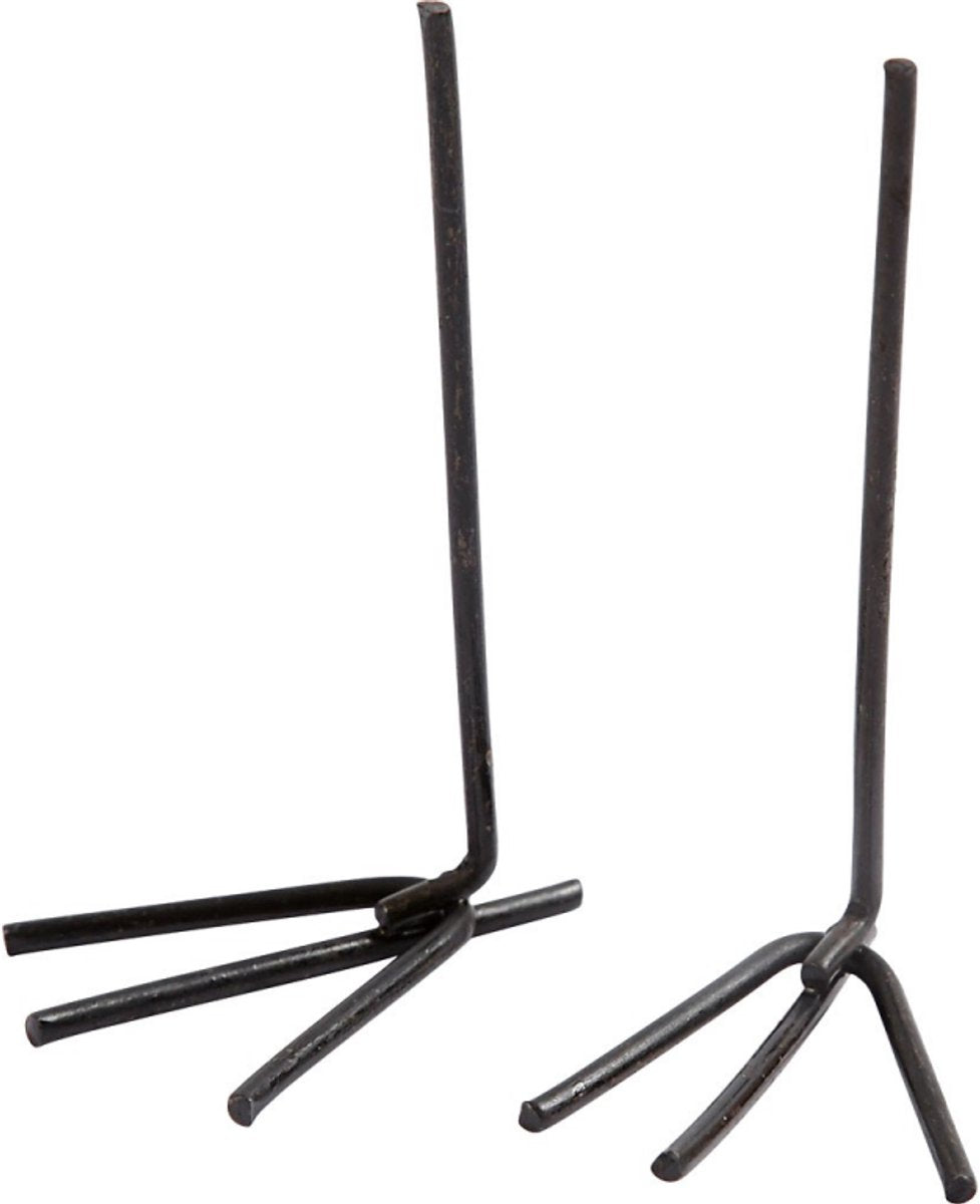 Kreativunternehmen https: www.cchobby.nl Chicken Feet-h-5-cm-w-2-cm-black-10-pair-1-box
