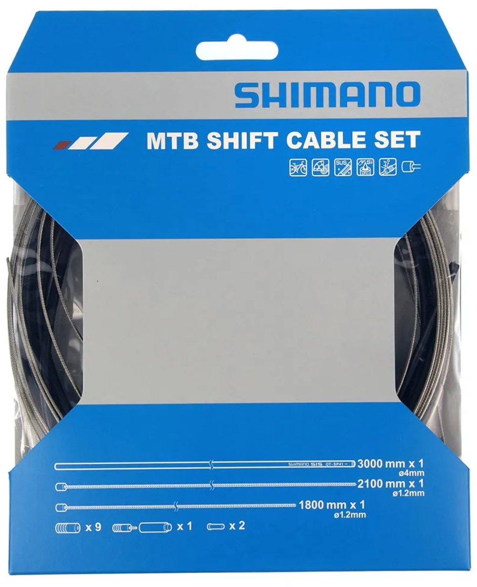 Shimano Gear Set Race Edelstahl - schwarz