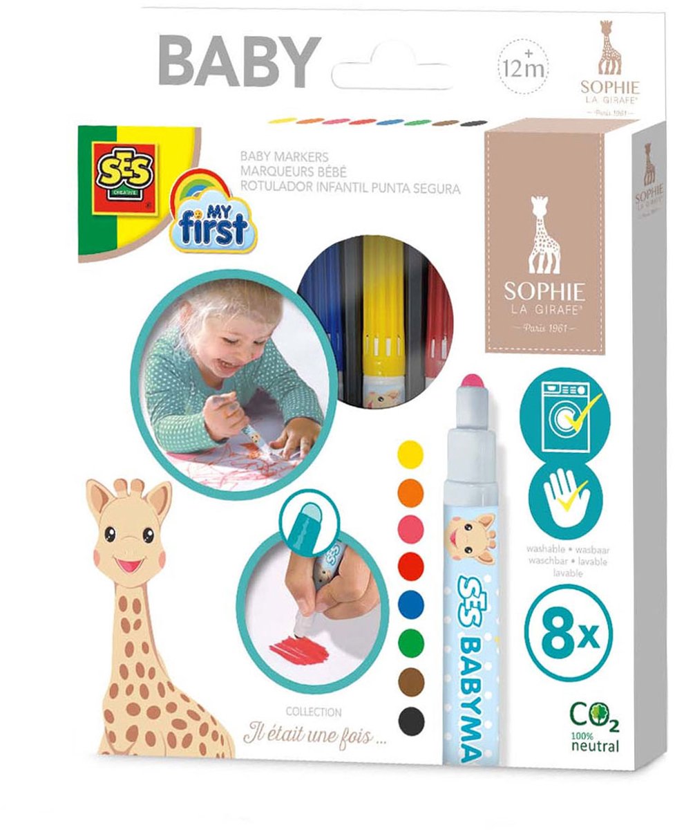 Ses Creative Ses My First – Sophie La Girafe Babymarker