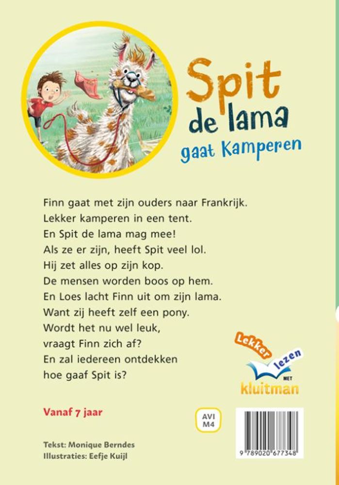 Avi-m4: Spucke das Lama geht campen.