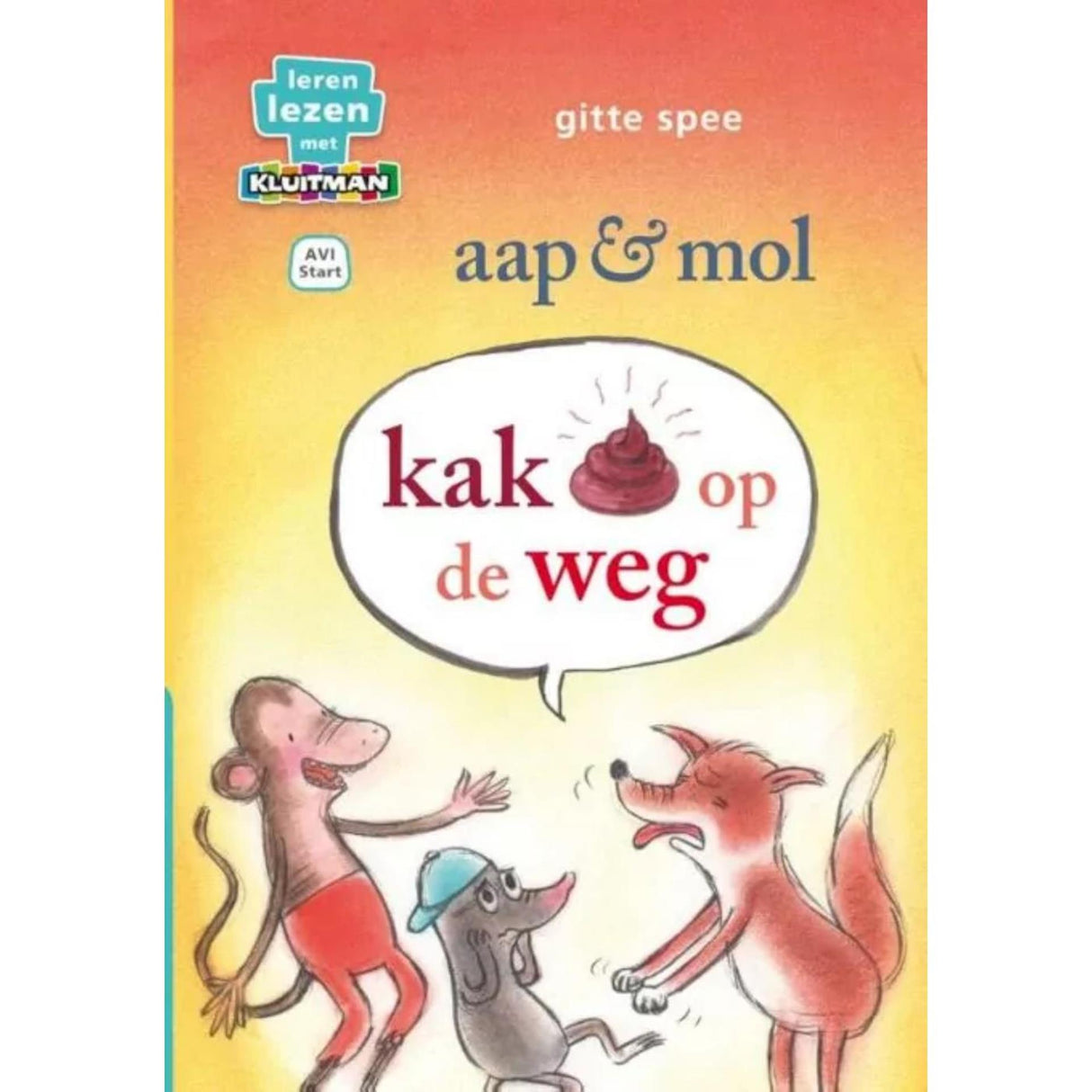 Herausgeber Kluitman Monkey Mole Poop on the Road Avi Start
