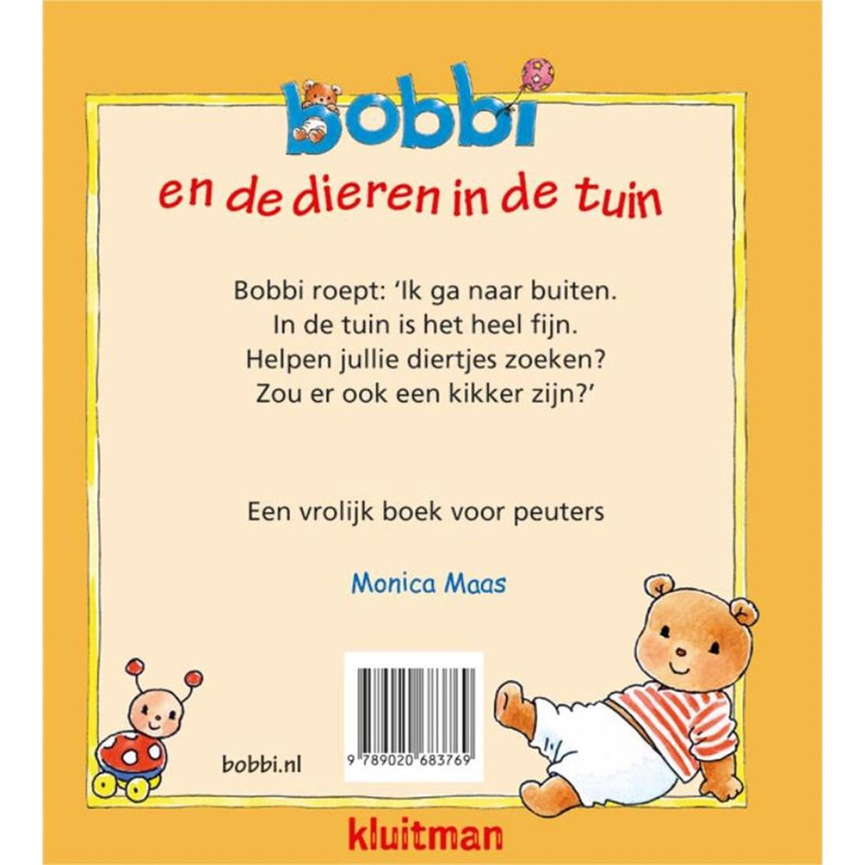Herausgeber Kluitman Bobbi und die Tiere im Garten