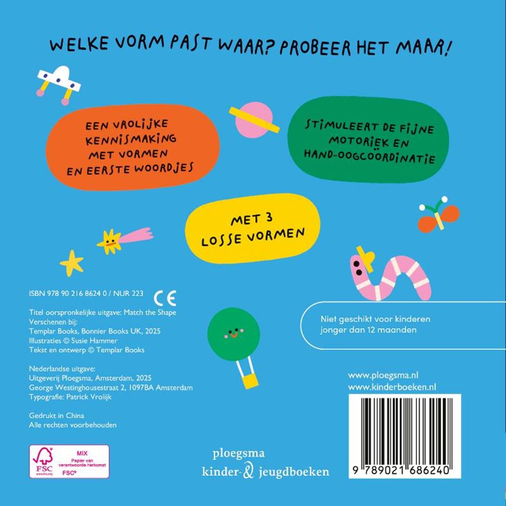 Buch, finde die Form, spiele und entdecke Buch