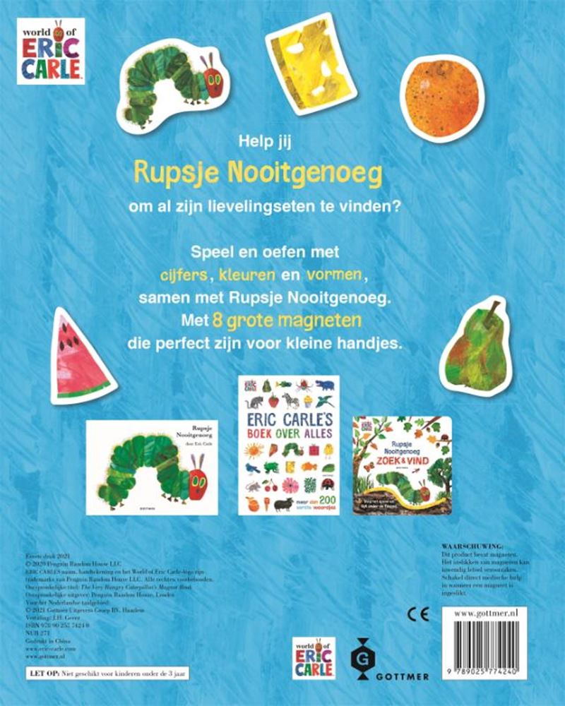 Gottmer-Verlagsgruppe „Caterpillar Never genug“-Magnetbuch