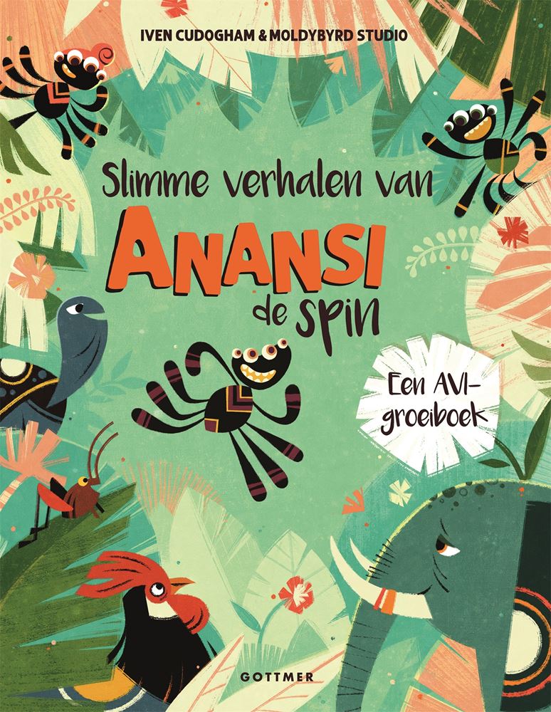 Der Gottmer-Verlag versammelt clevere Geschichten rund um die Spinne Anansi. 7+