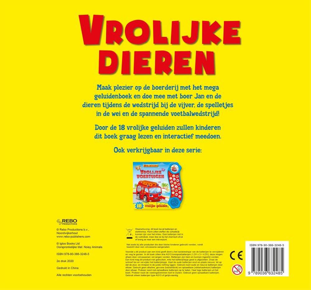 Mega-Soundbuch des Rebo-Verlags – glückliche Tiere