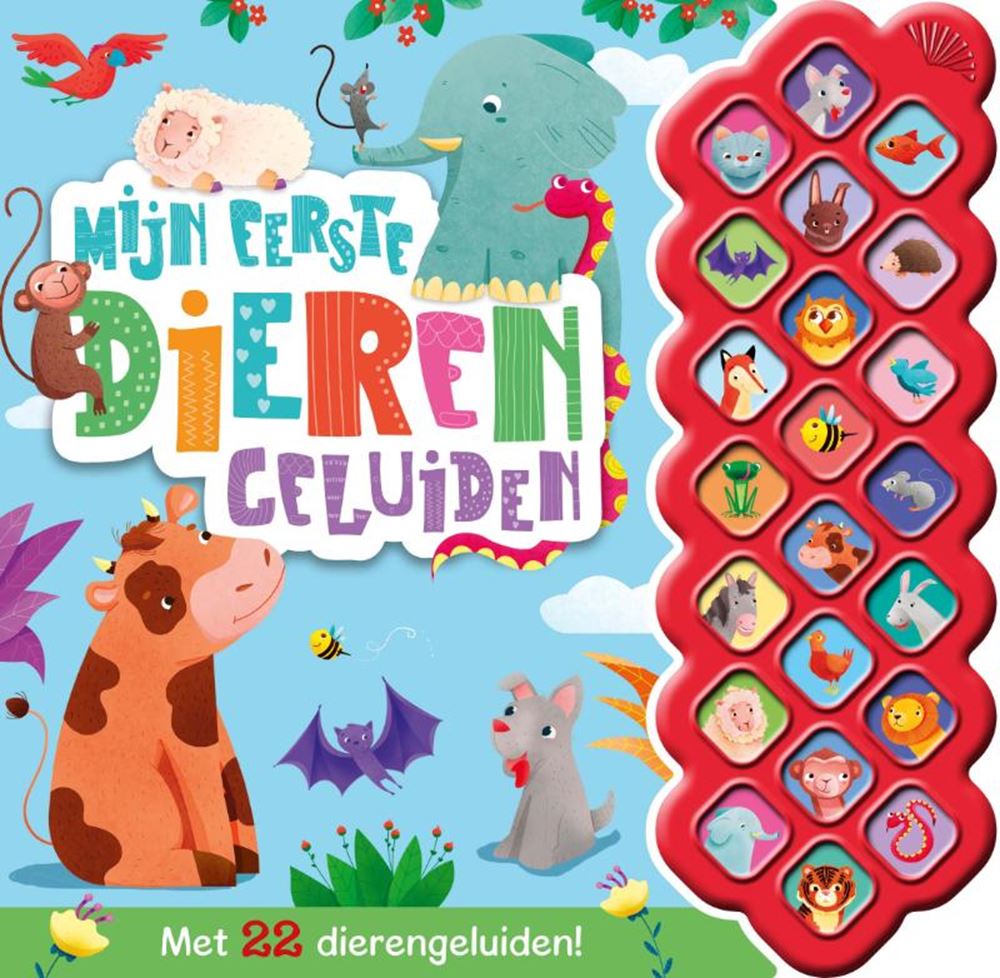 Klangbuch des Rebo-Verlags „Meine ersten Tiergeräusche“ (22 Geräusche!)