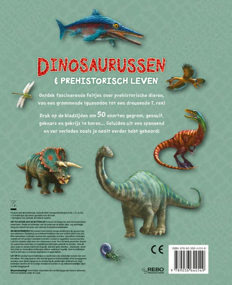 Rebo Verlag Soundbuch Dinosaurier Vorgeschichte