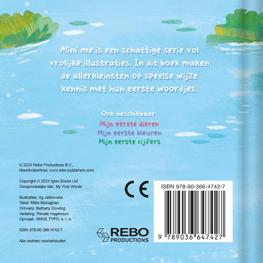 Rebo-Verleger meine ersten Worte. 2+