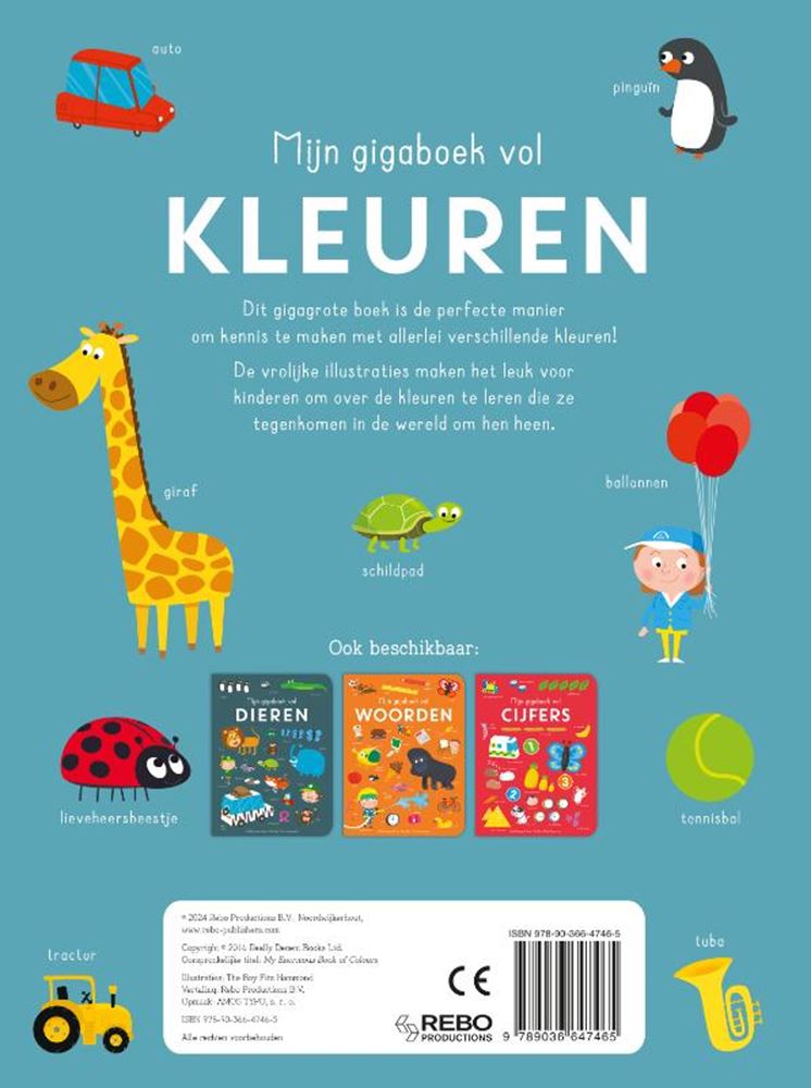 Rebo veröffentlicht mein riesiges Buch voller Farben