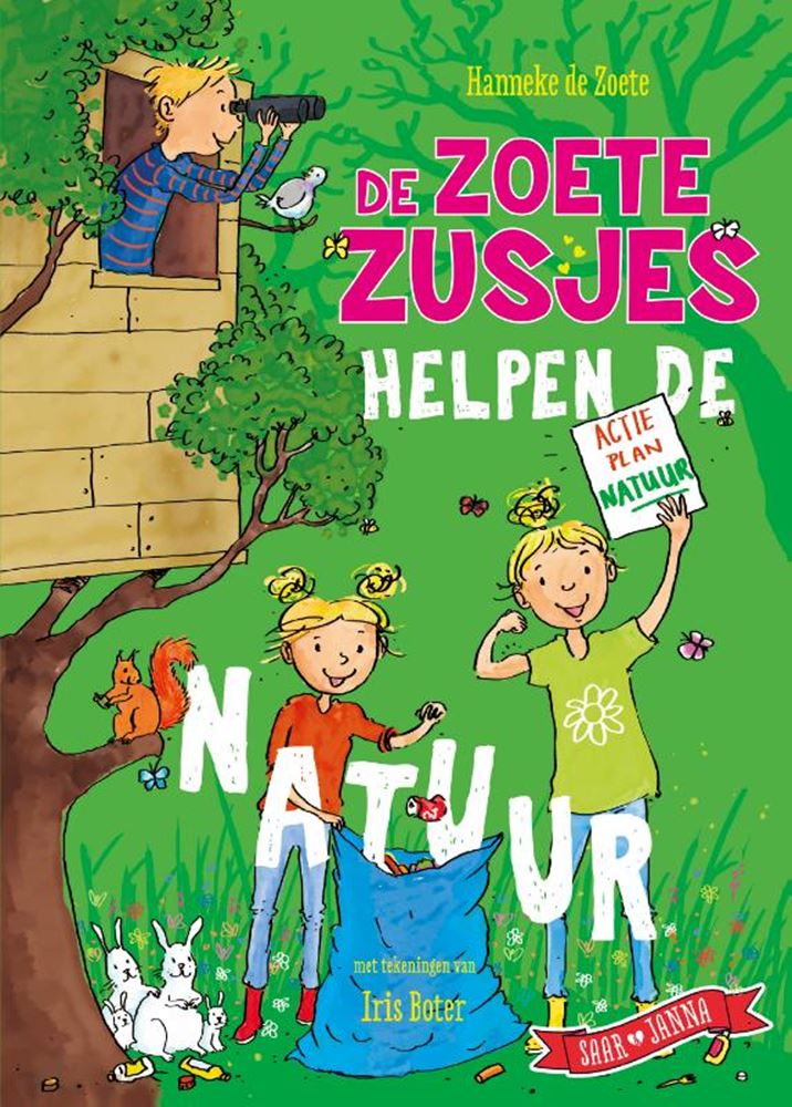 Zentrales Bücherhaus: Die süßen Schwestern helfen der Natur