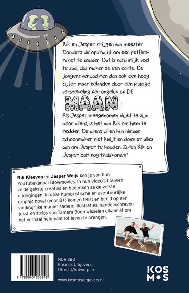 Buch Rick und Jesper fliegen zum Mond