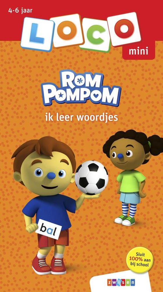 WPG Publishers Mini Loco - ROMPOM Ich lerne Worten (4-6 Jahre alt)