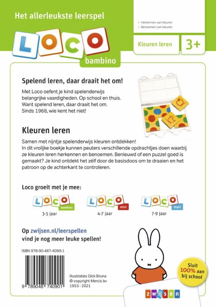 WPG Publishers Bambino Loco – Miffy Ich lerne Malen (3–5 Jahre)