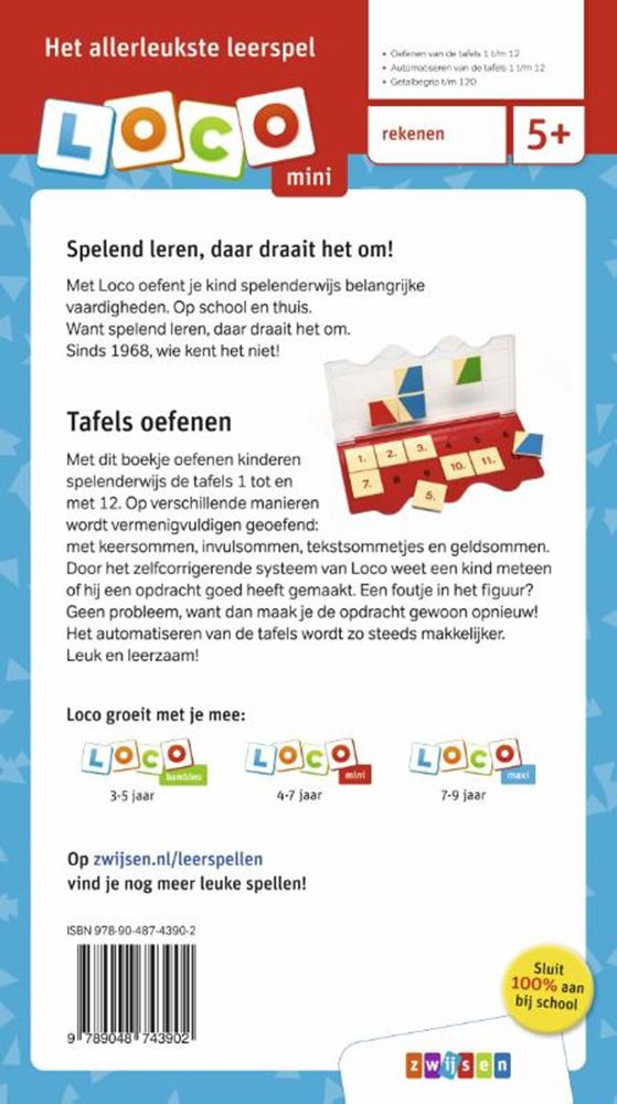 Lok-Übungsheft Mini I lerne die Tabellen 1-12
