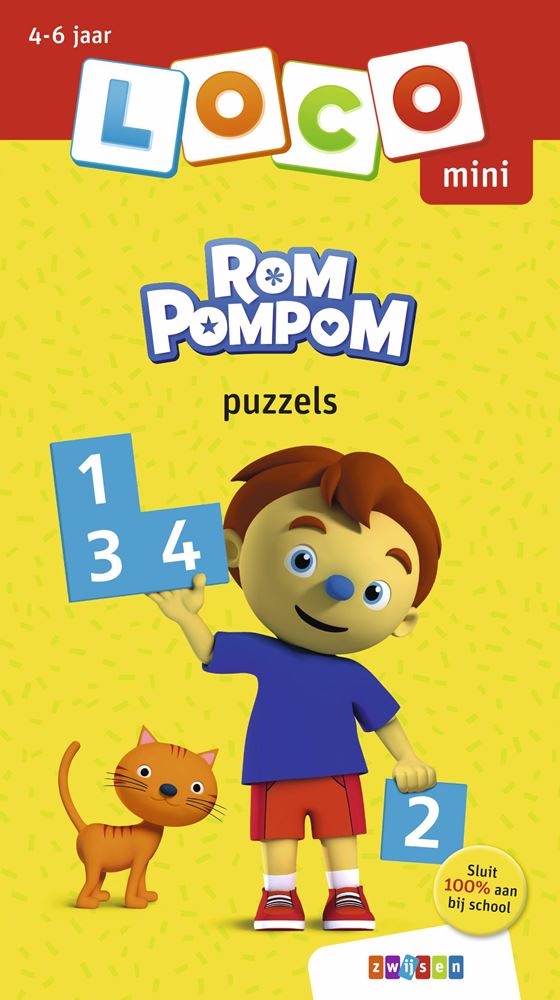 WPG Publishers Mini Loco Rompompom Puzzles (4–6 Jahre)