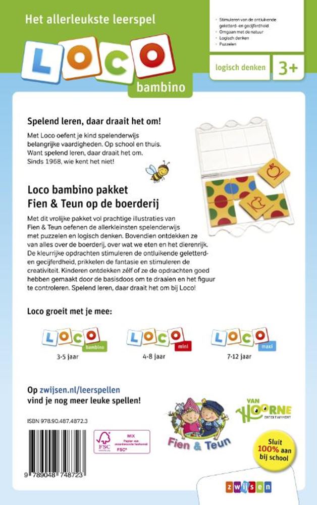 Loco Bambino-Paket fien teun auf dem Bauernhof