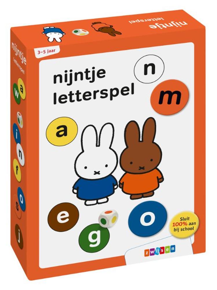 Miffy-Buchstabenspiel
